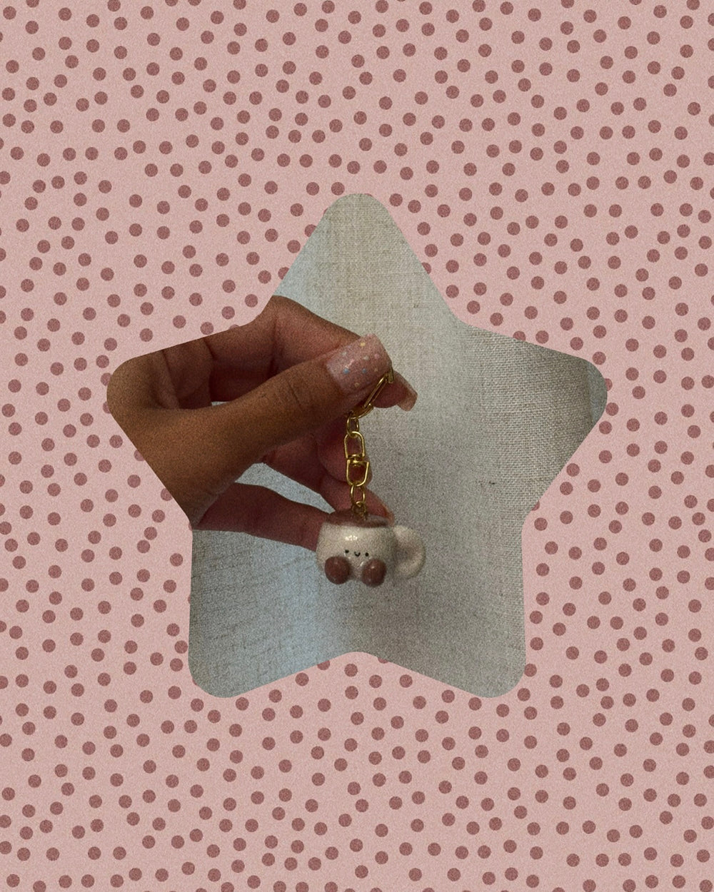 Coffee Mug Keychain