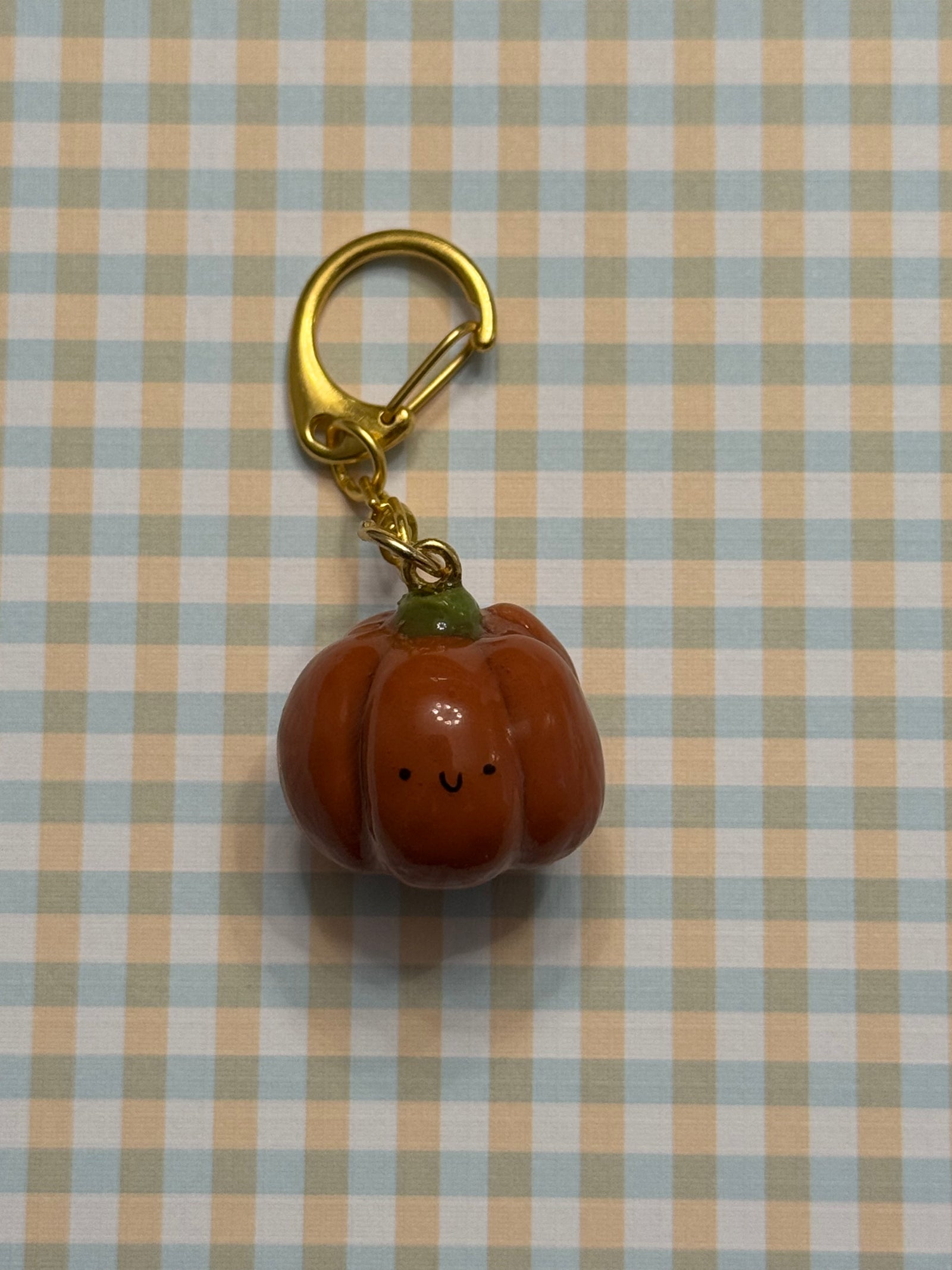 Pumpkin Keychain